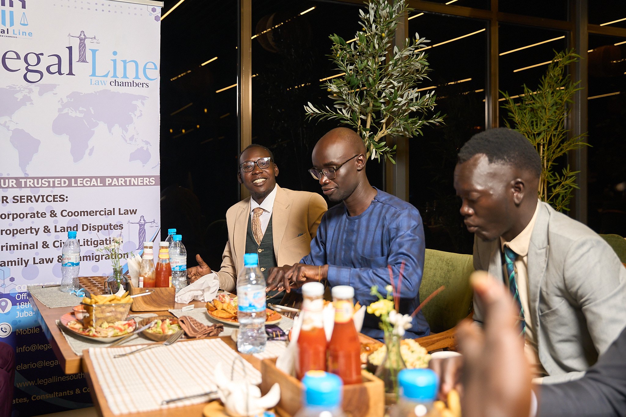 A memorable evening at the Annual Dinner with colleagues